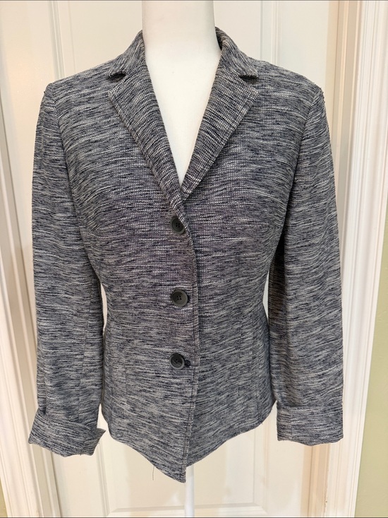 Jones New York Jackets & Blazers - Jones New York Gray Professional Office Blazer Jacket Executive